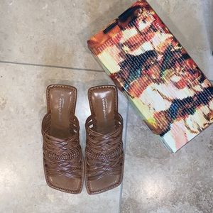 Jeffery Campbell Amabe Tan Slide 10